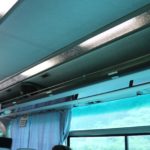 鹿児島空港行きシャトルバスの棚