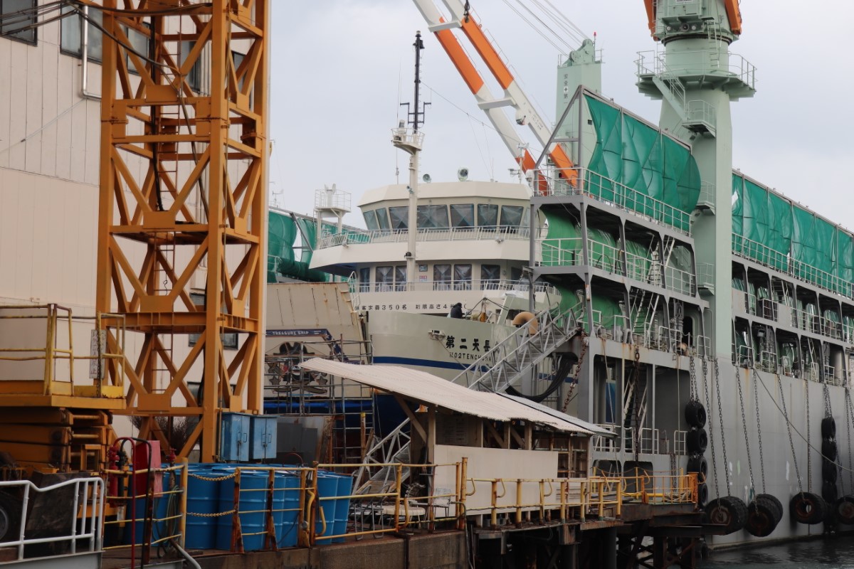 2023年島原ドックへ！船舶検査1/27～1/29 - 三和フェリー三和フェリー