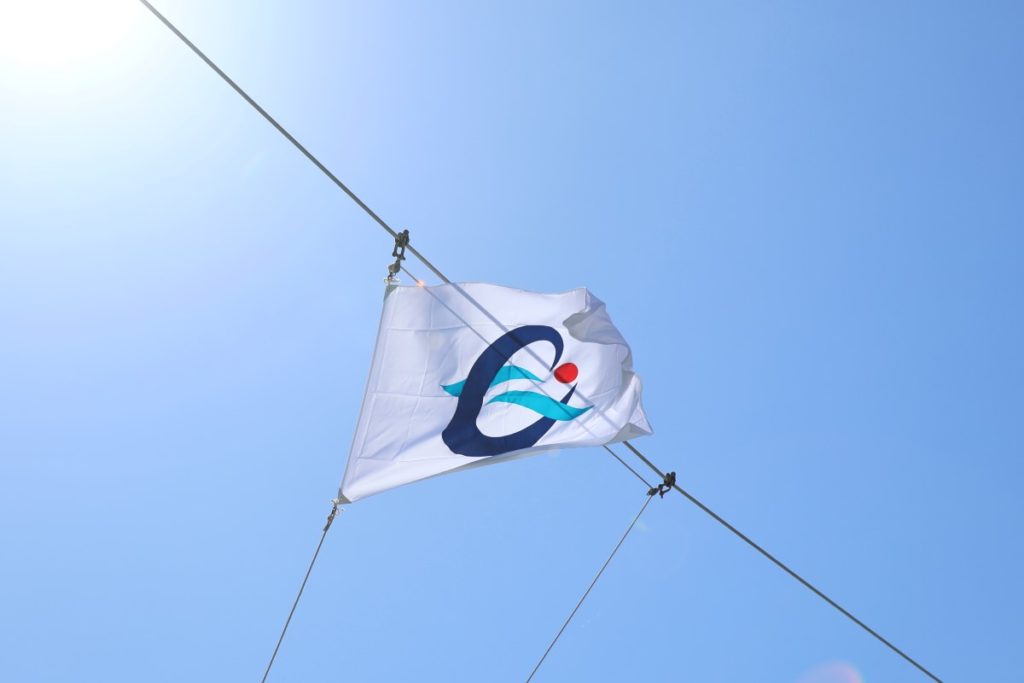 長島町の旗