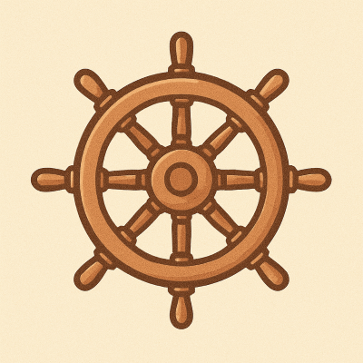 船のハンドルはなんというでしょう？