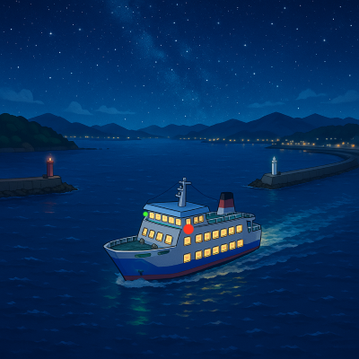 海の上で使われる赤と緑のライトの意味は？