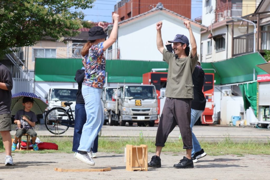 大人も大盛り上がり