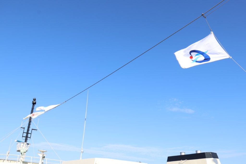 天草、長島の旗